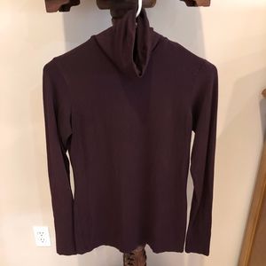 Burgundy super soft turtleneck